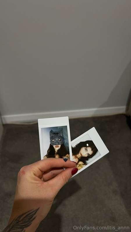 THIS MONTHS RAFFLE IS A BOX OF GOODIES SENT TO YOU 😈Polaroid..