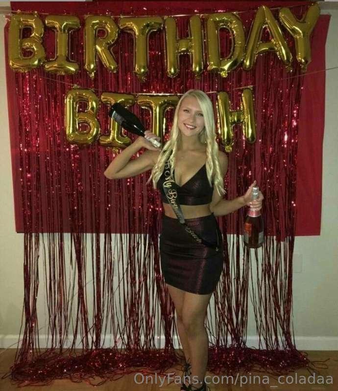 @freshmanblondie18 finally had her 18th birthday and celebra..