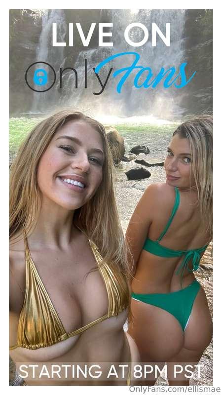 Going ***LIVE*** on here tonight 💙🤍 WITH MY BESTIE 💕 FREE PA..