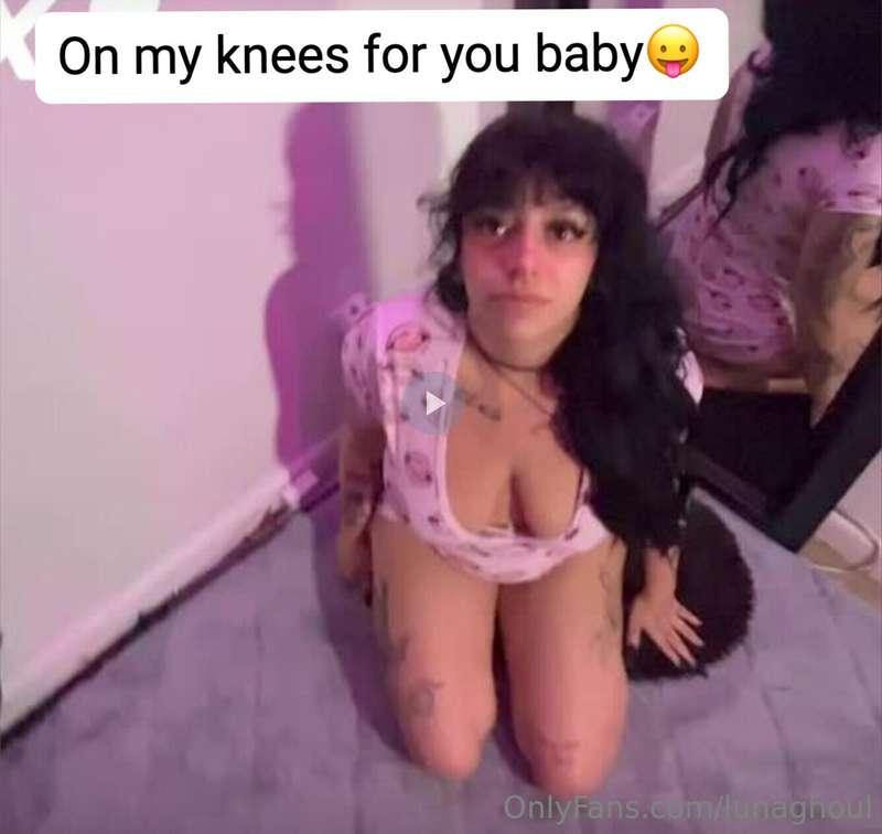 What would you do to me if I was on my knees in front of you..