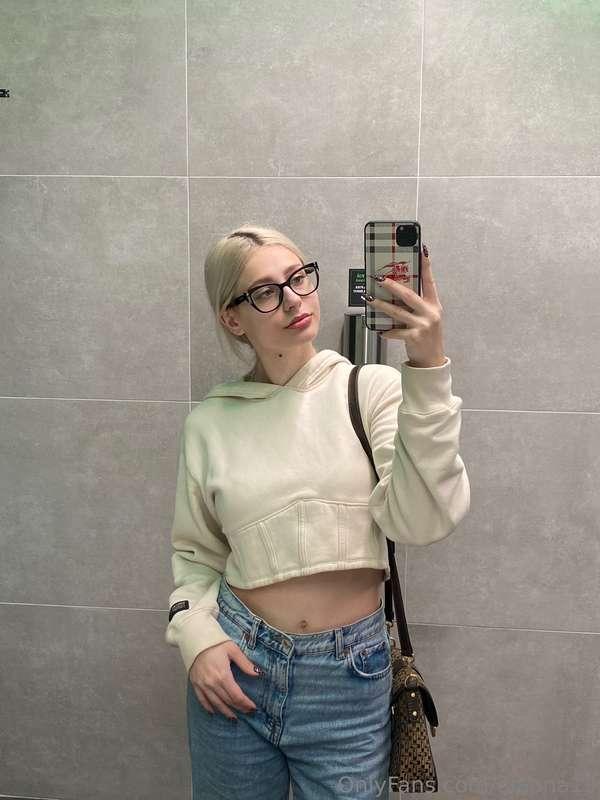 I love fall for jeans and hoodies