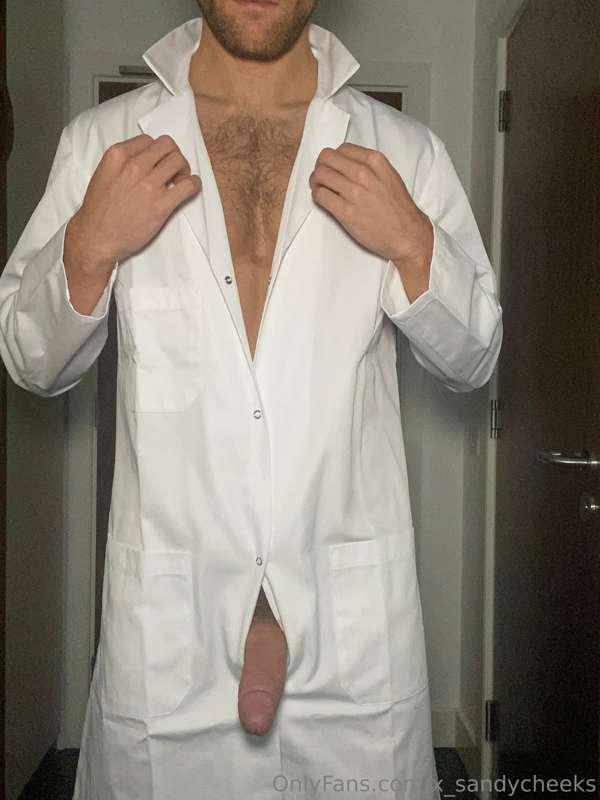 I’ll use this to take your temperature? Open wide…