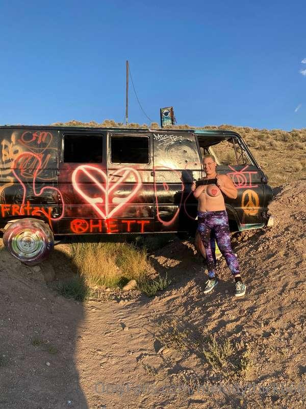 Greetings from the international car forest of the last chur..