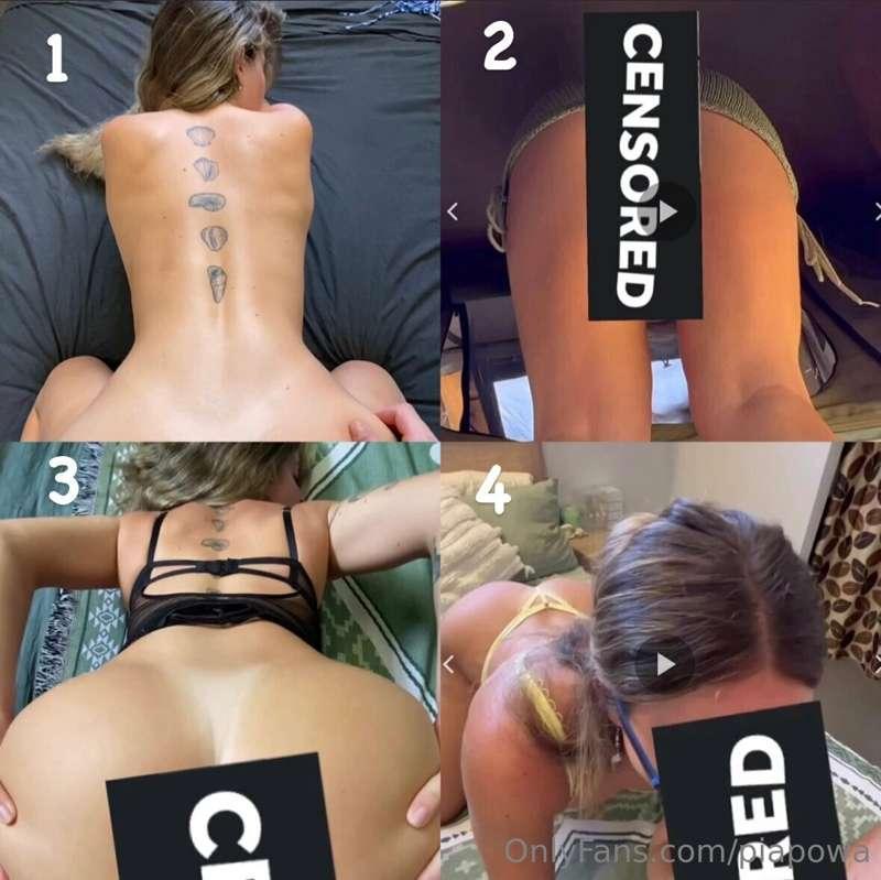 Updated Boy/Girl sex tape menu
1. First ever sex tape - $55
..