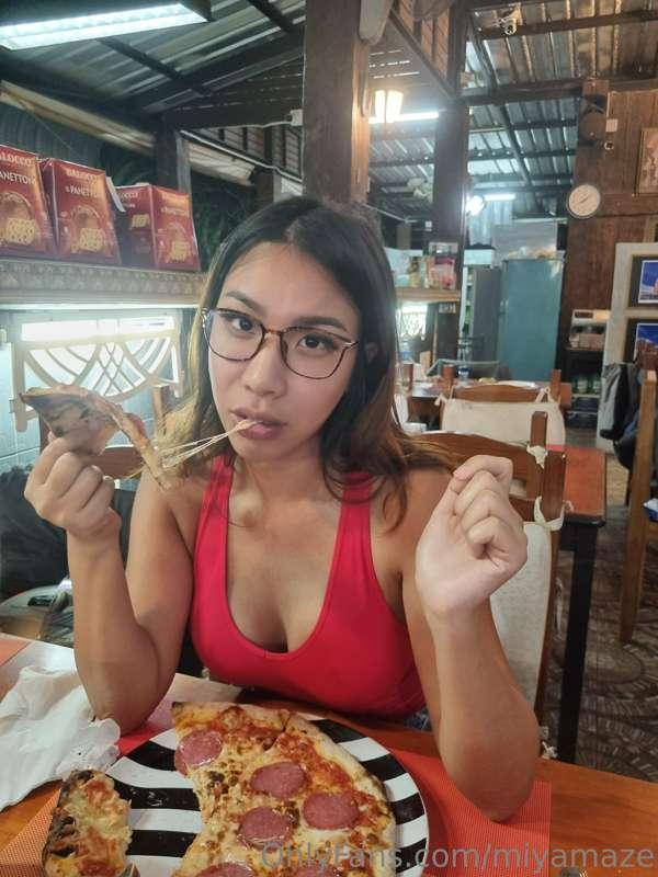 Want some pizza or My pizza ? 🍕 😗