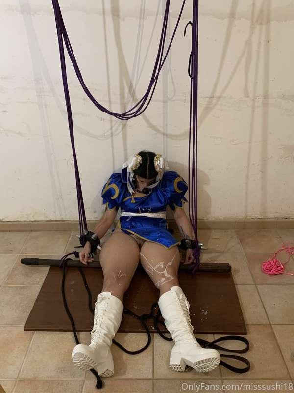 Fotos finales de la primera parte de la sesión de BONDAGE ST..