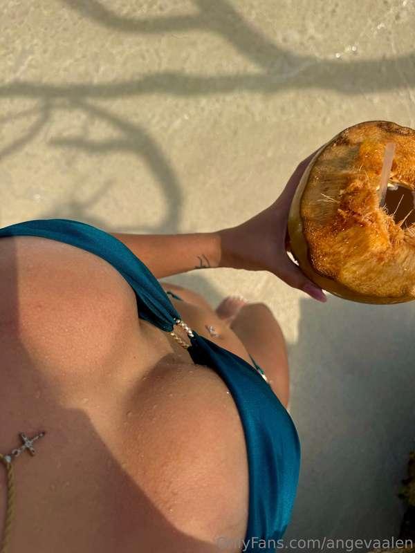 Tres cocos 🥥😌😌
