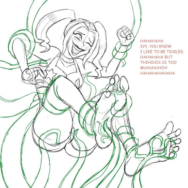 Frenzy Plant. Harley Quinn [Sketch]