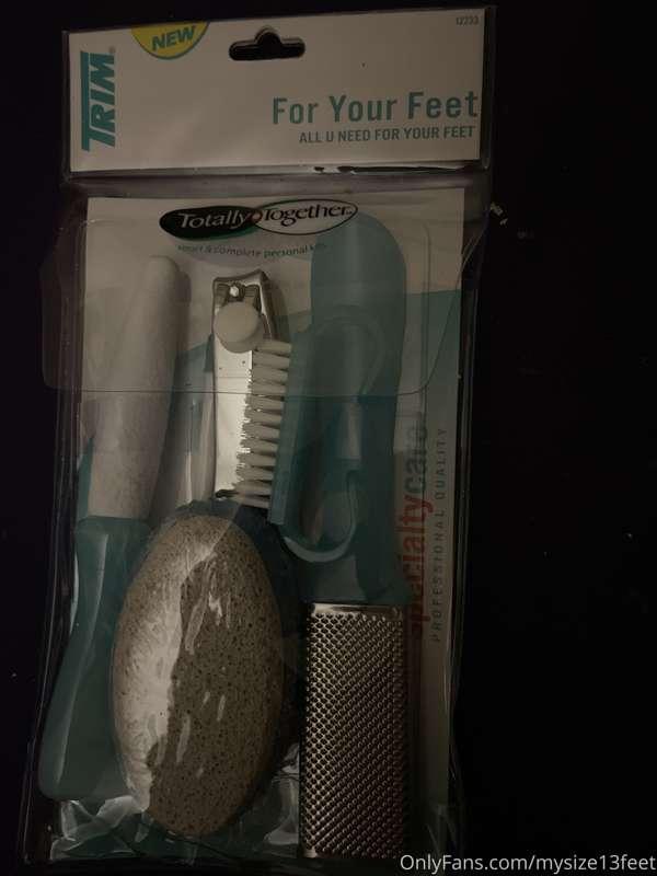 You guys like to see feet rough and beat up, or polished and..