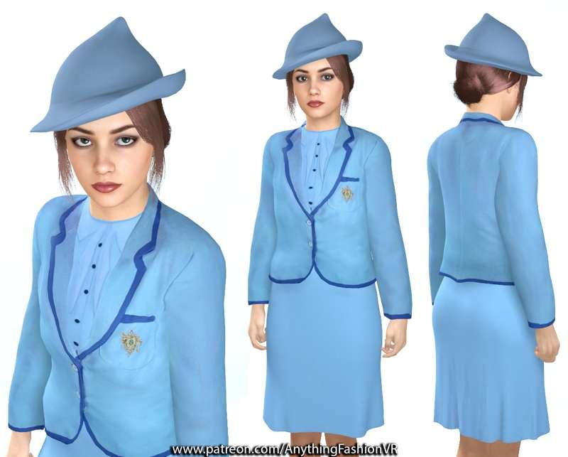 HP cosplay uniform with mocap scene