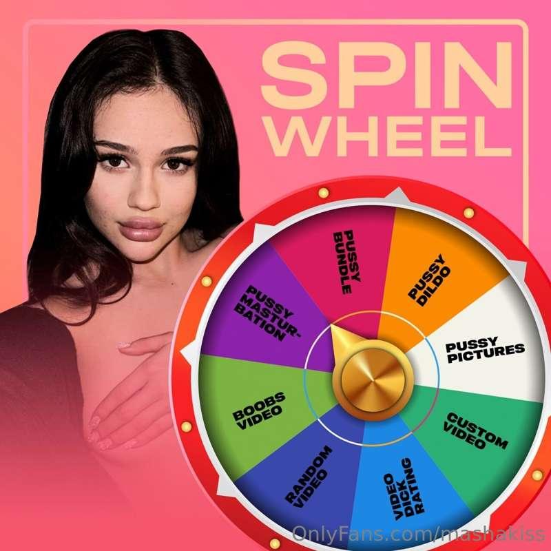 MY NEW WHEEL OF LUCK! 😍💕

EVERY SPIN GUARANTEES A PRIZE! 🎁

..