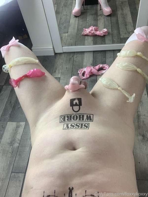 My wife had some guys send used condoms to me, I was to show..