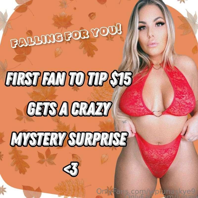 **Be the first fan to get a crazy mystery surprise for only ..