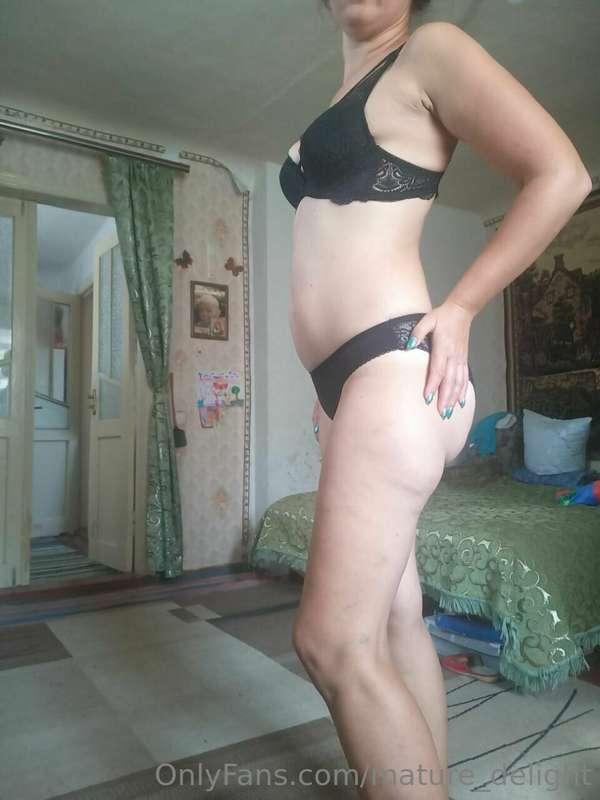 Are you turned on by my black underwear?