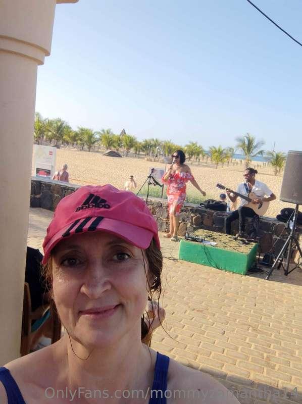 Enjoying vacation