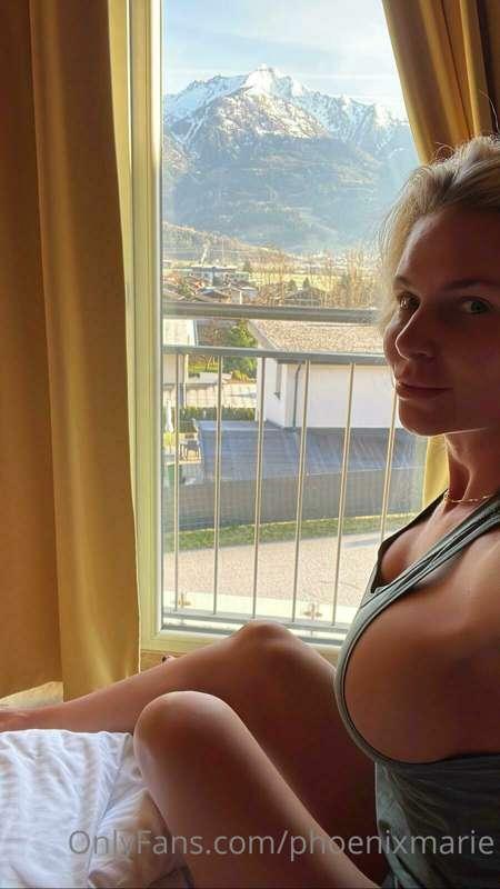 Austria is so beautiful and peaceful.. what a view to fuck t..