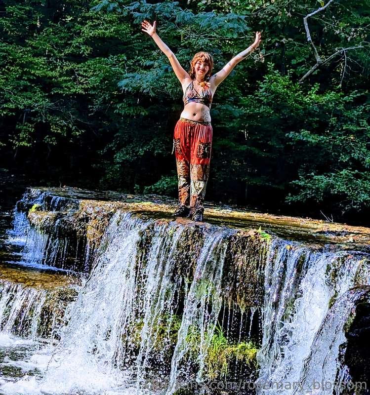 I went out to some falls today and kinda fell in but took ad..