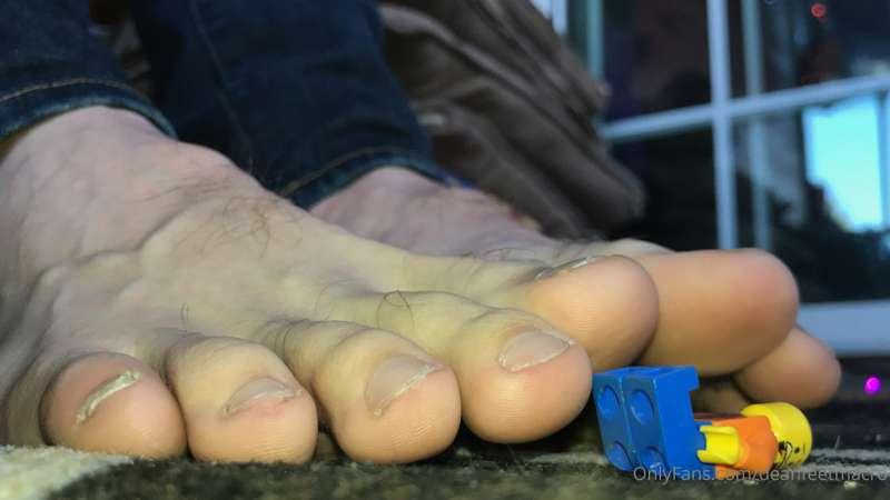 You don't mind if I rest these here do you?