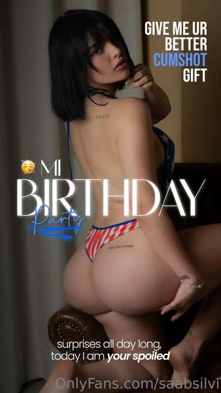 ES MI CUMPLEEEEEE 🥳🎁
Lléname de regalitos para que te toque ..