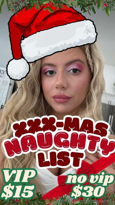 🌲XXX-MAS NAUGHTY LIST🌲Ok listen... I was talking to Bill lik..