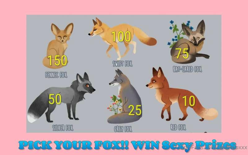 Starting this week my special Fox 🦊 scratch off Promotion! P..