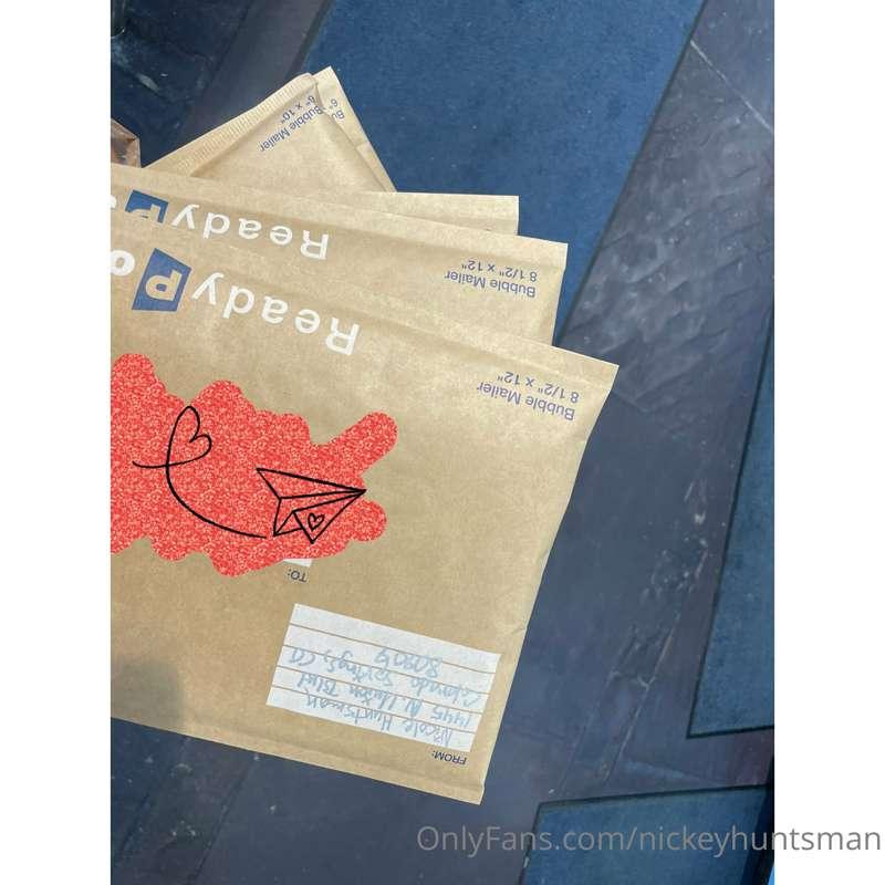 Shipped out thank you goodies to my top supporters on my rec..