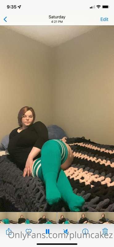 I hope you’re as excited as I am!! The surprise is… thigh hi..