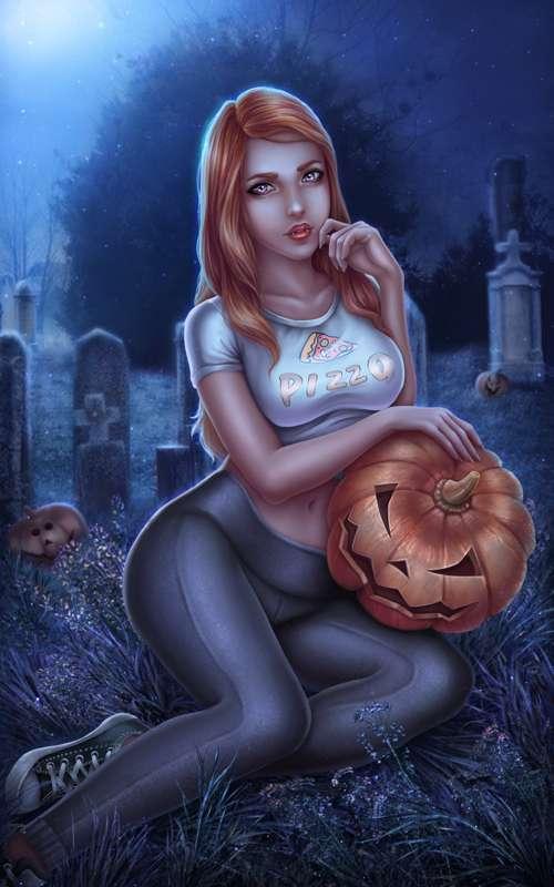 All Hallows' Eve: A Supernatural Harem Story