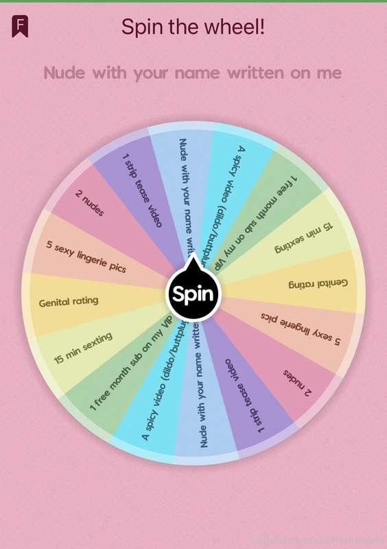 ❗️SPIN THE WHEEL❗️
You can enter as many times as you want t..