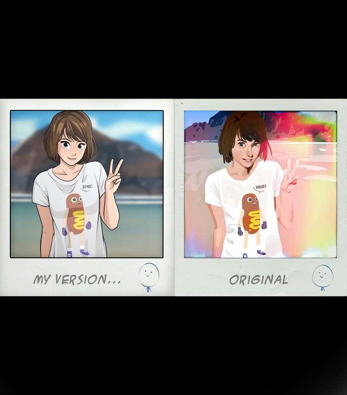 Life Is Strange: Max's Summer Vacation My Version (Variant and comparison)