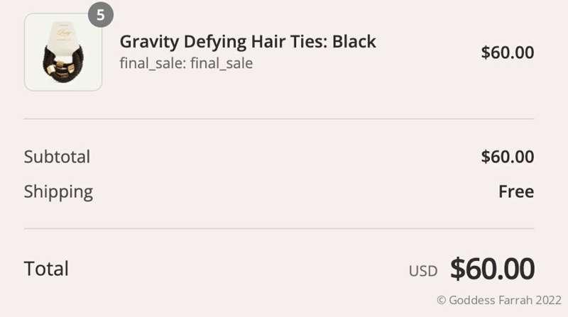 Reimbursements for Good Boys & Girls:
My favorite hair-ties ..
