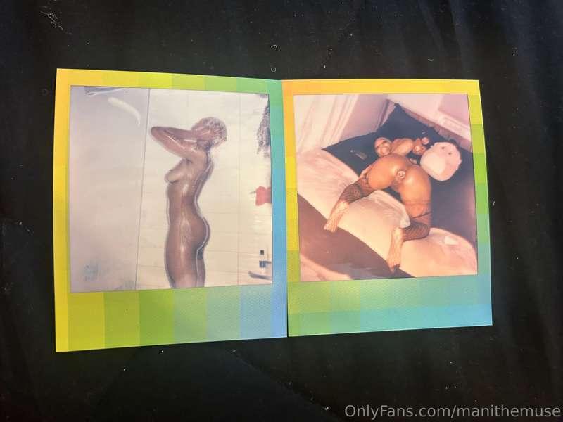 my newest polaroids 📸 I have sooooo many slutty polaroids in..