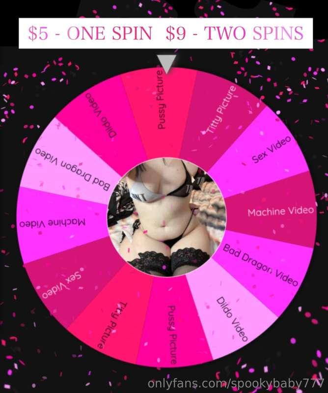 # 💗 TIP ME, TO SPIN THE WHEEL 💗
*( I spin the wheel for you!..