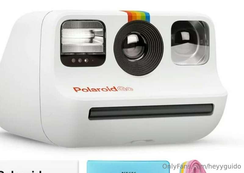 Pitch in to help me get a polaroid camera and once it's fund..