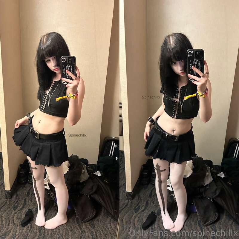 Felt super cute in this outfit :3 message me if you wanna se..