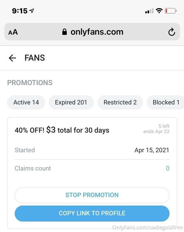 40% off for the first 5 people who go subscribe to my paid p..