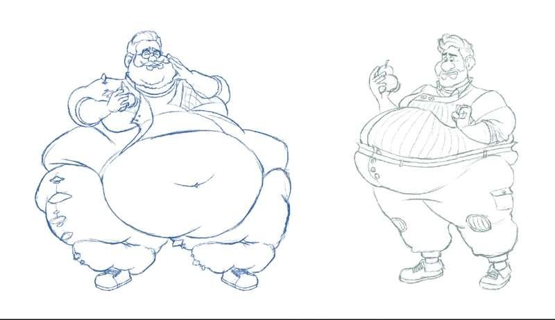 WIP - January’s Victim(s) of the Month: Caspian and Searcher from Strange World