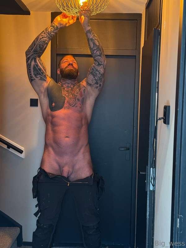 You’re handyman is here what can I do for you 😈