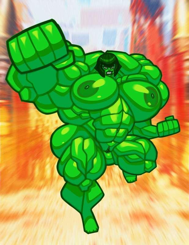 Marisa 5 She-Hulk version