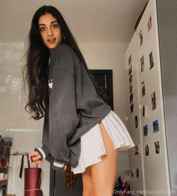 Her in a skirt