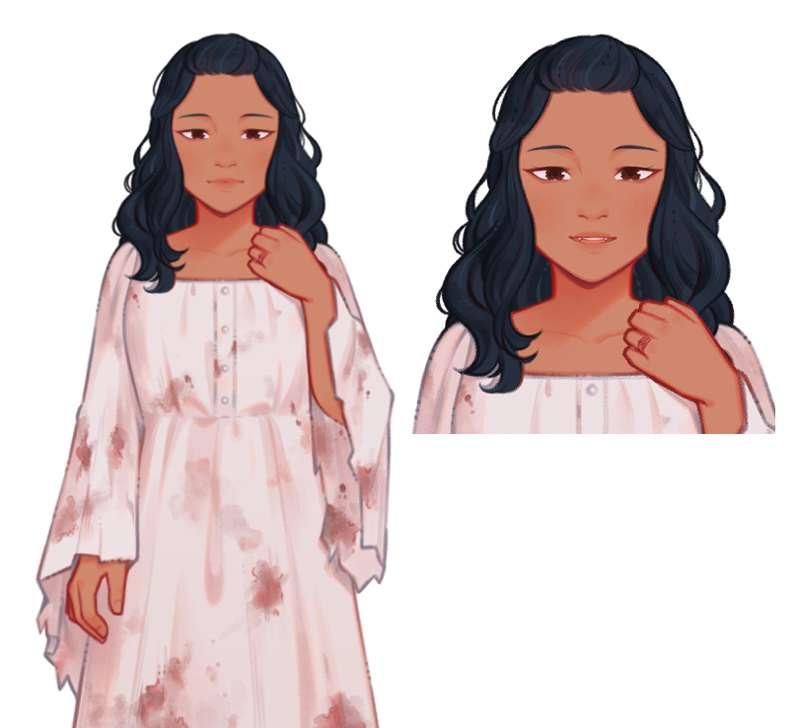 OL2: Mrs. Lin Halloween Costume (Step 2)
