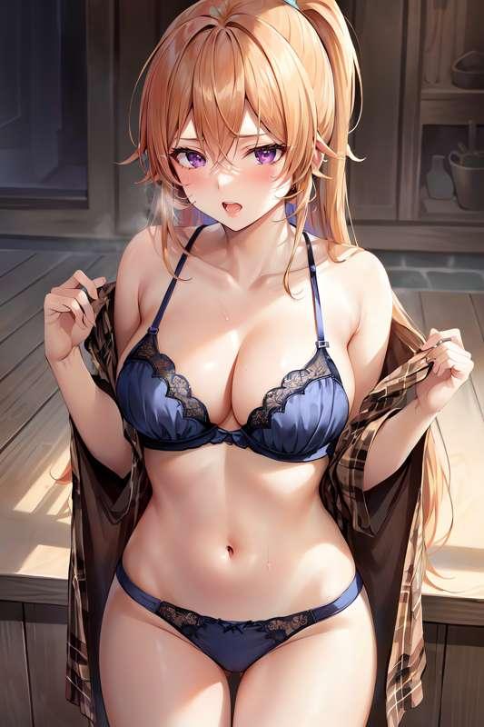 えりな嬢✕下着モデル  41枚(zip, pdf有り)