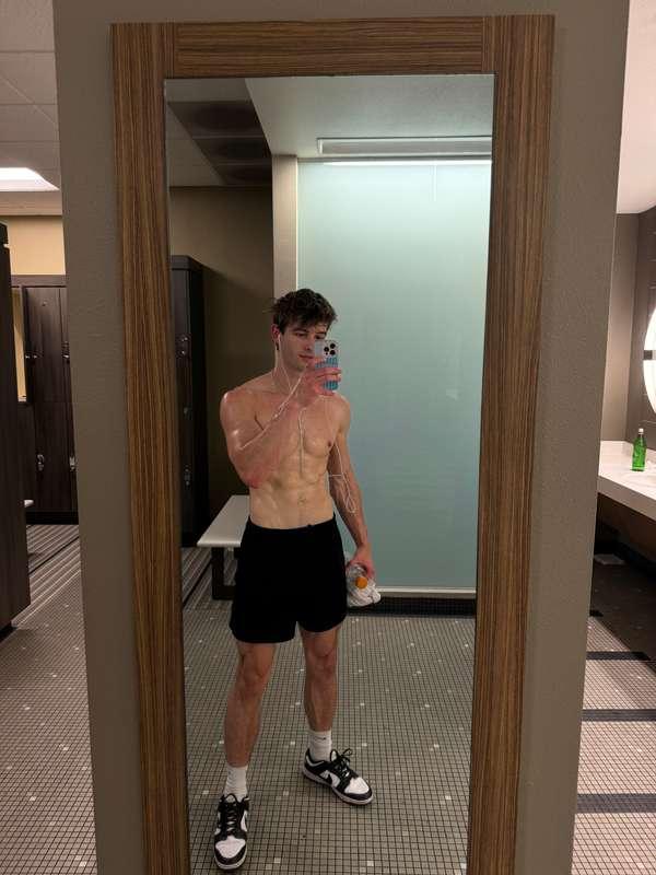 Gym work orgasm repeat ✅