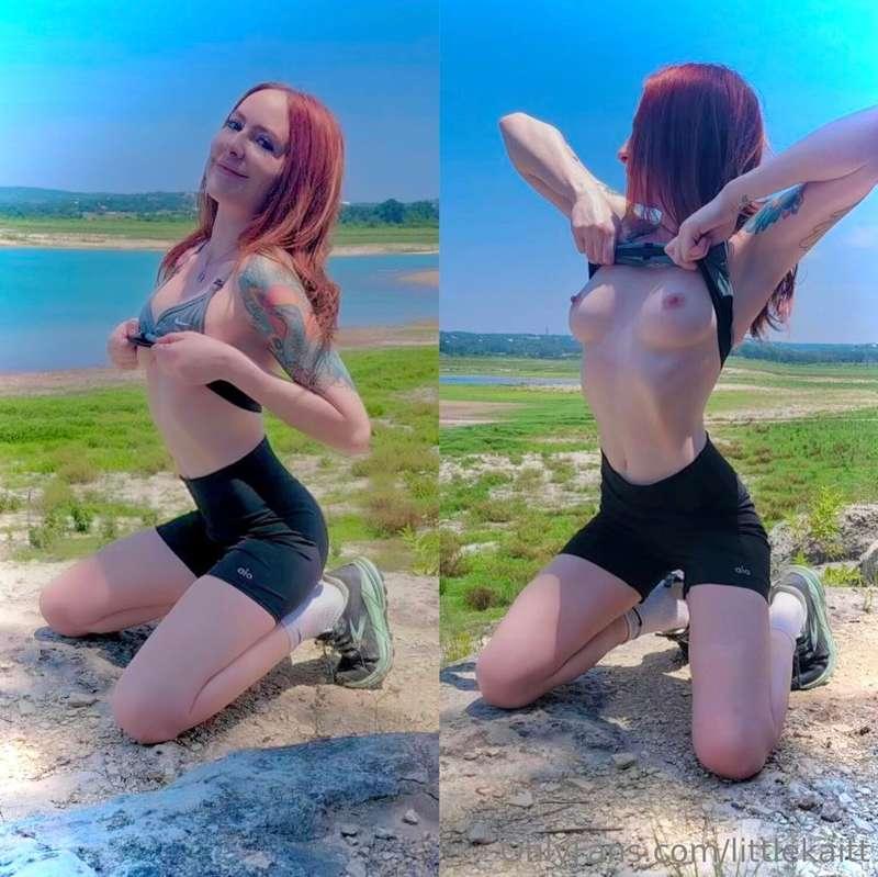 A little Sunday funday on/off during my workout 😊😍