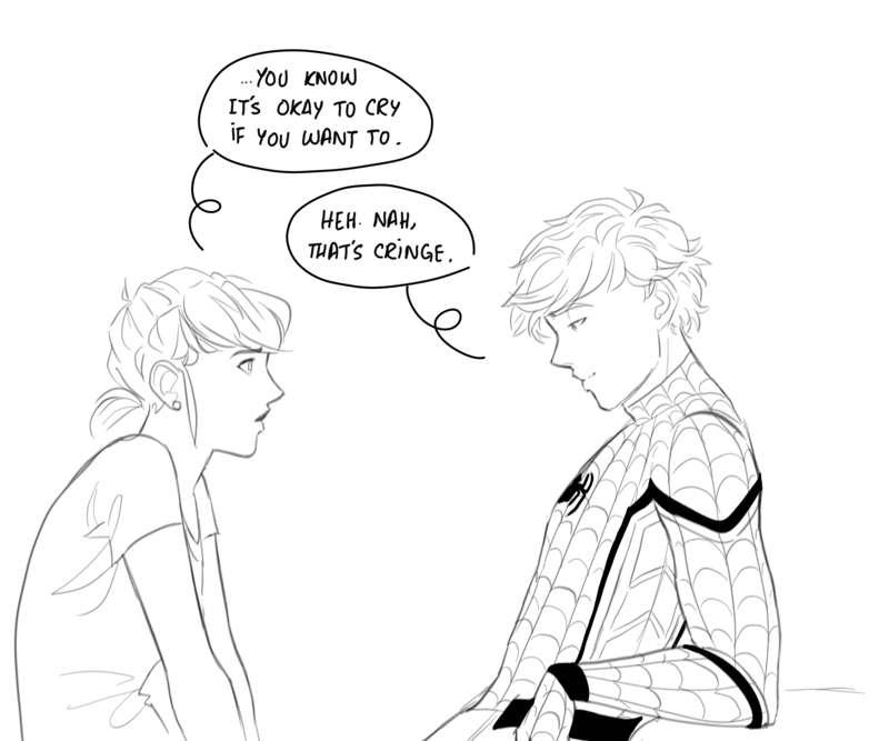 little spidrien doodle comic