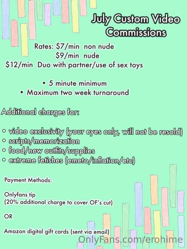 It’s been a YEAR since I took any custom commissions and I F..