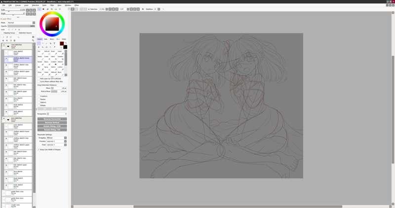 Progress on Sora and Runa.