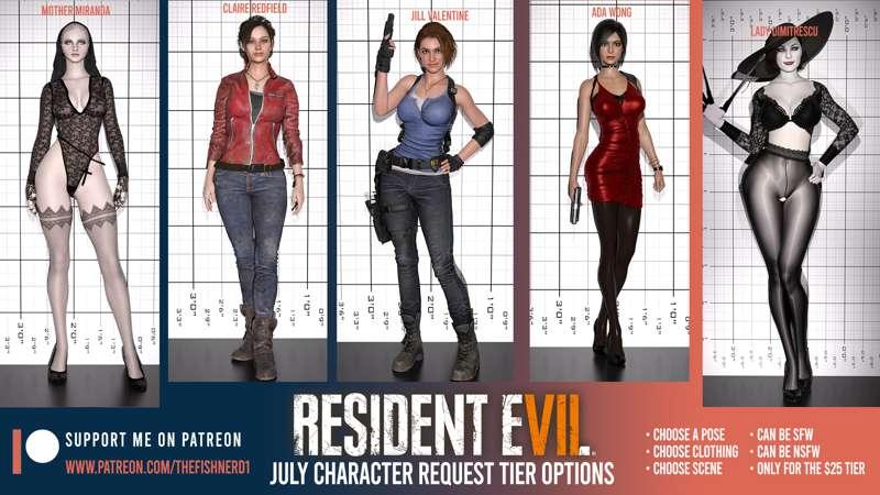 July Character Request options