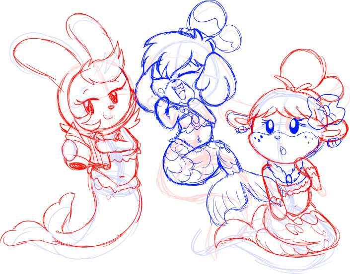Little Animals in the sea~