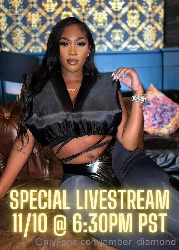 **FREE SPECIAL LIVESTREAM EVENT FOR ALL** 
Mark your calenda..